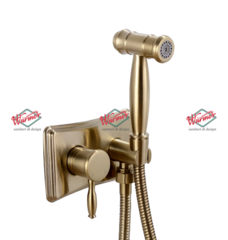 Гигиенический душ Warmer Bronze Line 135070 Br
