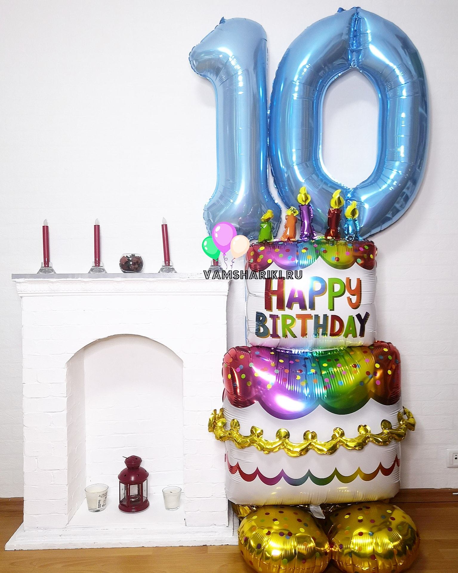 60 идей оформления дня рождения ребенка шарами