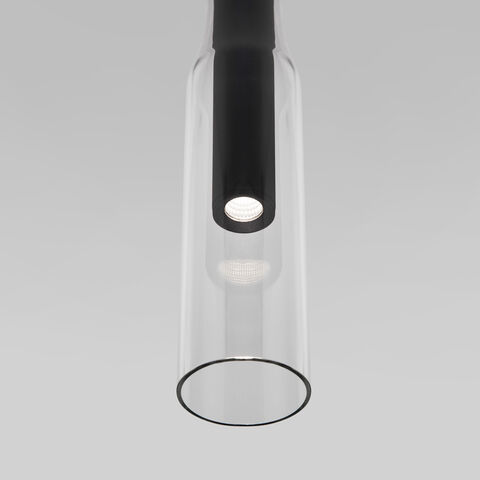 Подвесной светодиодный светильник Eurosvet Swan 50254/1 LED черный