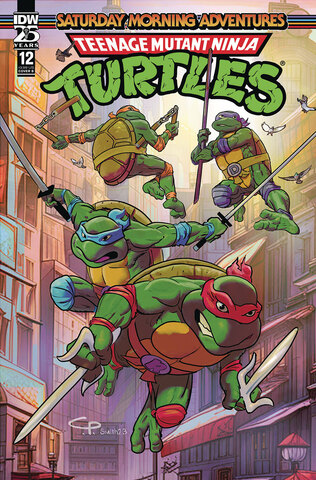 Teenage Mutant Ninja Turtles Saturday Morning Adventures Continued #12 (Cover B)