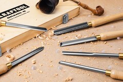 KRAFTOOL Grand-6 6 предм., набор токарных резцов по дереву (18368)