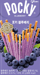 Pocky бисквитные палочки со вкусом голубики