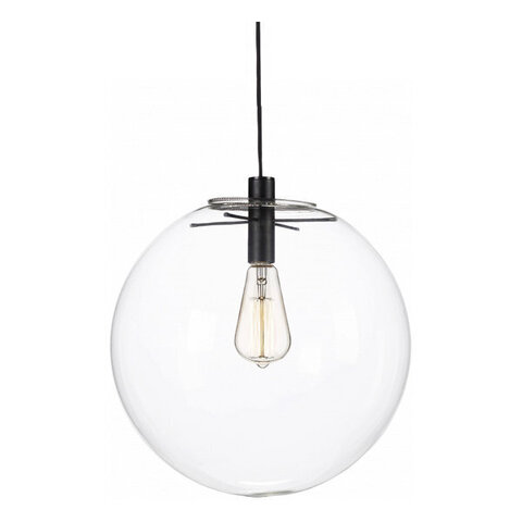 Светильник Glass Ball Ceiling Black D35