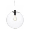 Светильник Glass Ball Ceiling Black D35