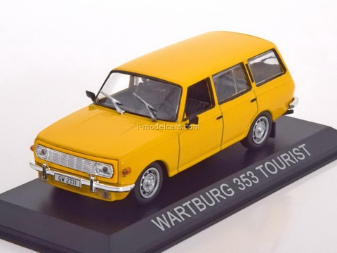 Wartburg 353 Tourist yellow 1:43 DeAgostini Masini de legenda #41