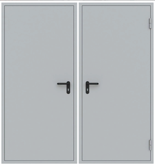 ПП Дверь EI60 RAL 7035 Светло-серая