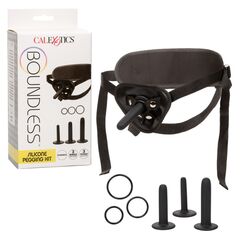Страпон для анального секса с 3 сменными насадками Silicone Pegging Kit - 