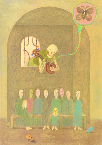 Blues of imaginary animals