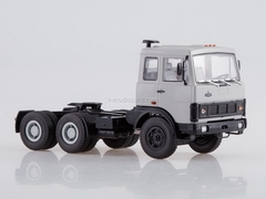 MAZ-6422 (early) with a tipper semi-trailer MAZ-9506-20 gray-orange 1:43 AutoHistory