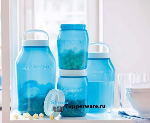 Чудо банки Tupperware 1.5л,3л, 4.5л