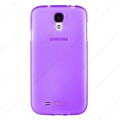 Накладка XINBO пластиковая для Samsung Galaxy S4 i9500/ i9505 фиолетовая