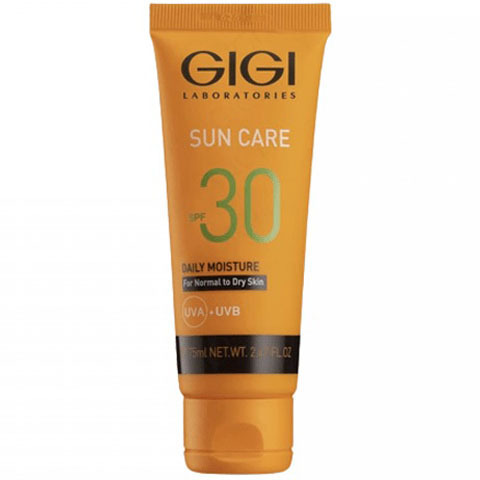 GIGI Sun Care: Крем солнцезащитный с защитой ДНК SPF30 для сухой кожи тела (Daily Protector SPF 30 for Normal to Dry Skin)