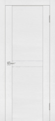 Дверь PST-4 / Цвет белый ясень / белоснежный лакобель / Двери PROFILO PORTE