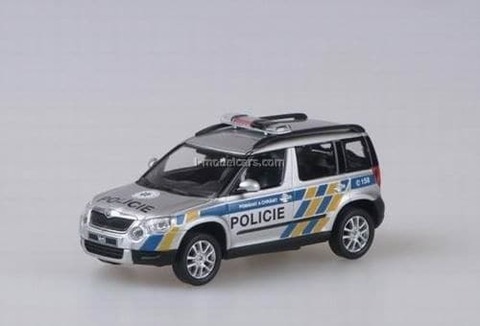 Skoda Yeti 2009 Police Czech Republic Abrex 1:43