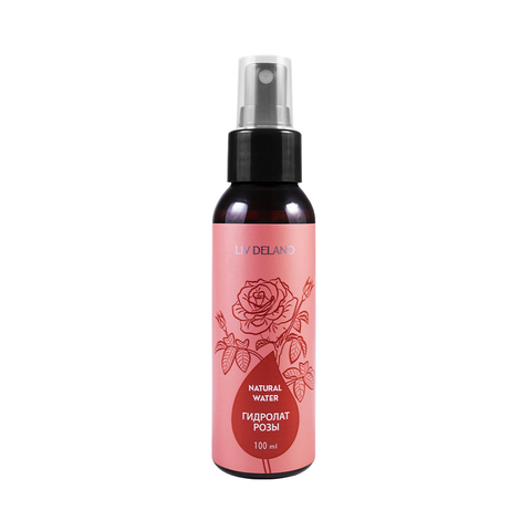 Liv-delano Natural Water Гидролат РОЗЫ, 100 мл
