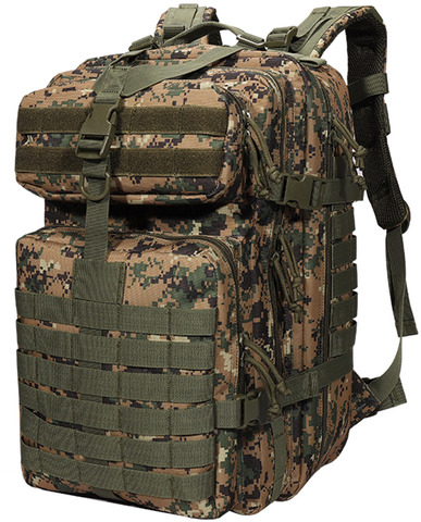 Картинка рюкзак тактический Swicky BK-2265 camo pixel - 3