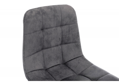 Барный стул Chio black / dark grey 43*43*110 Черный /Серый