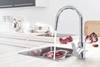 Смеситель для мойки с выдвижным изливом Grohe Eurostyle Cosmopolitan 31482003