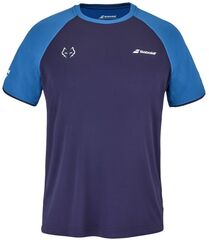 Теннисная футболка Babolat Crew Neck T-Shirt Lebron - baritone blue