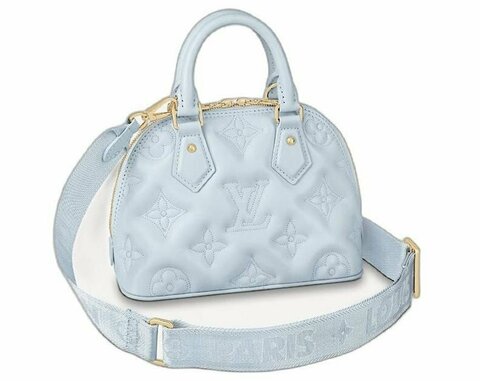 Сумка Louis Vuitton Alma BB голубой