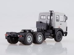 MAZ-6422 (early) with a tipper semi-trailer MAZ-9506-20 gray-orange 1:43 AutoHistory