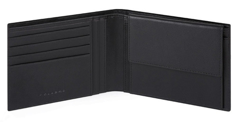 Кошелек мужской Piquadro Tokyo, чёрный, кожа натуральная (PU257S107/N)