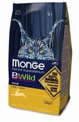 Сухой корм для кошек Monge Bwild Adult Cat Hare, с зайцом