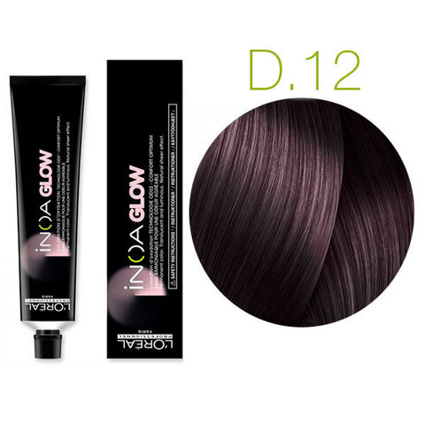 L'Oreal Professionnel INOA Glow Dark Fairy Pearl D.12 (Пепельно-перламутровый) - Стойкая краска для темных баз