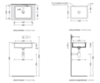 Flaminia Miniwash 48 Under-Counter Basin MW48SP Раковина 31x43x12 см