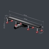 Am.Pm W01SC-U11-070-04BM MasterFlow Трап для душа линейный универс затвор Tile 70см цвет черн мат