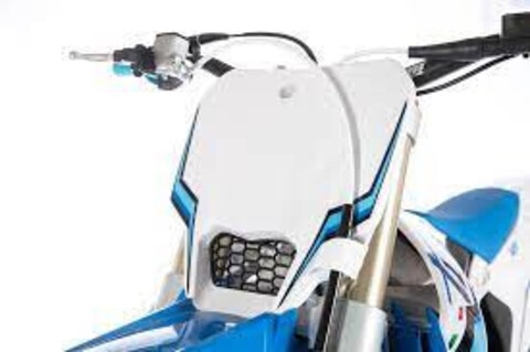 Площадка для номера TM Racing MX 22- Белая