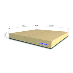 РОМАНА Мягкий щит (Мат) 1000*1000*100, в 2 сложения