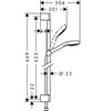 Душевой гарнитур 62,5 см 3 режима Hansgrohe Croma Select E 26581400