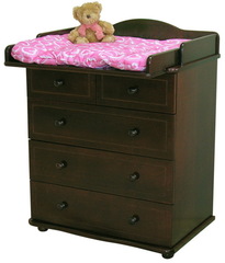 С 575 Комод с матрасом (слоновая кость)