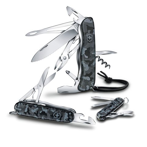 Нож Victorinox Skipper, 111 мм, 17 функций, морской камуфляж