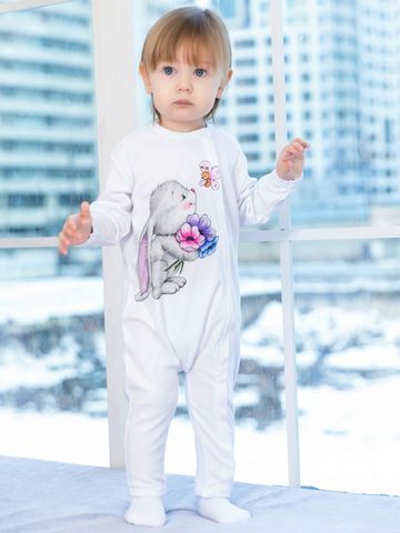 Слип с царапками "Зайчонок"