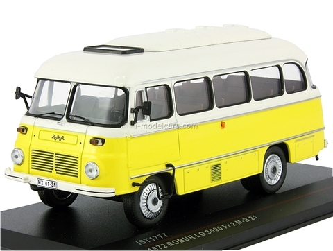 Robur LO 3000 Fr 2 M-B 21 white-yellow 1972 IST177T IST Models 1:43