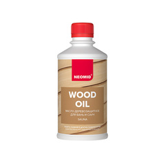 Масло деревозащитное NEOMID Sauna Oil 0,25 л бесцветное