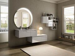 Cezares 55074 AVRIL База под раковину с двумя выдвижными ящиками 55074 Rovere tabacco 100х45х30 фото