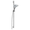 Kludi 677400500 Kludi 67 740 0500 Fizz Душевой гарнитур H=900 мм, Ø160 мм, 3 режима, шланг 1600 мм, хром