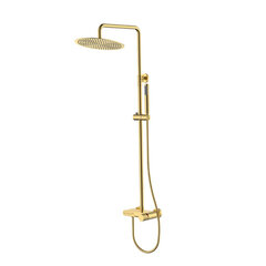 Boheme 128-GG.4 Стойка для душа STICK GOLD SPIRALE фото