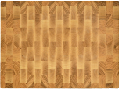 деревянная Торцевая разделочная доска 40х30х3 см ясень