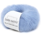 Пряжа Lana Gatto Silk Mohair Lux 8480 небесно-голубой