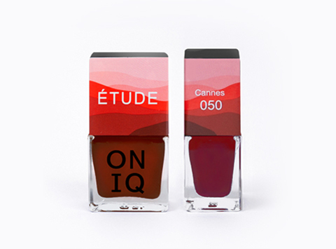 ONP-050 Лак для покрытия ногтей с эффектом акварели Triptych ETUDE: Cannes