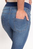 Джинсы для беременных (SLIM) 11481 синий