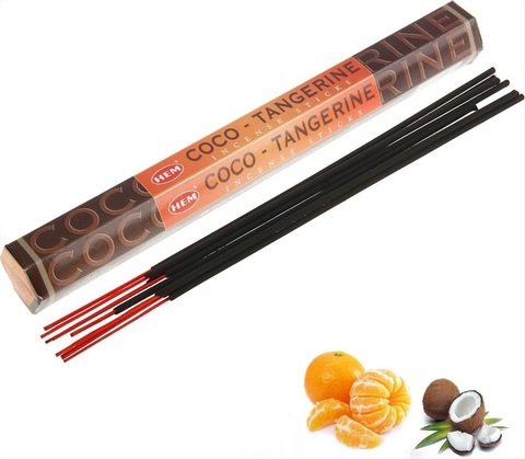 Индийские палочки HEM Coco-Tangerine