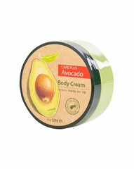 Крем для телаThe Saem Care Plus Avocado Body Cream с экстрактом авокадо 300 мл