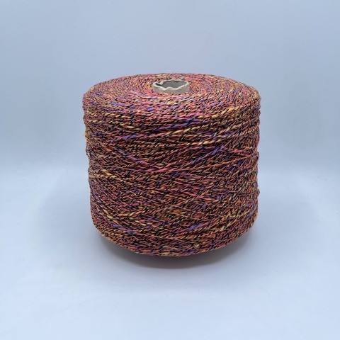 Natural Production by Ri.Go (пр.Италия), art-Maracaibo ,300м/100гр, 45%Хлопок 55%Лен, цвет-Огненный дракон,мультиколор(410),арт.24202