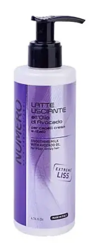 Молочко разглаживающее с маслом авокадо для пушистых и непослушных волос / Numero 200 мл