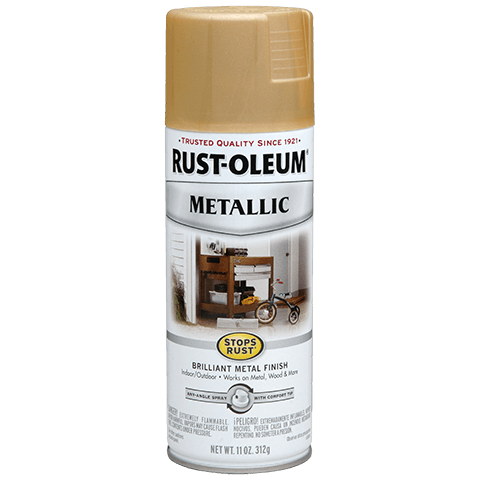 Stops Rust Metallic Spray эмаль антикоррозийная с эффектом металлика